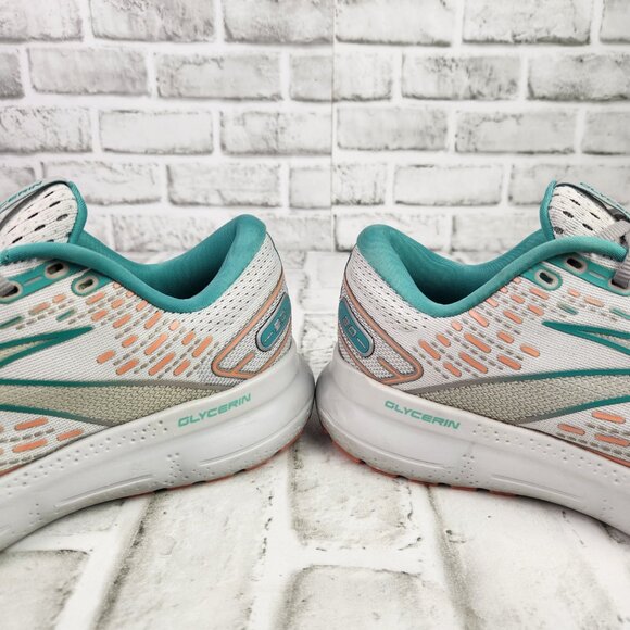 Brooks Glycerin 20 Women's Sz 9.5 D Wide Gray Athletic Running Train Gym Sneaker - Picture 4 of 10